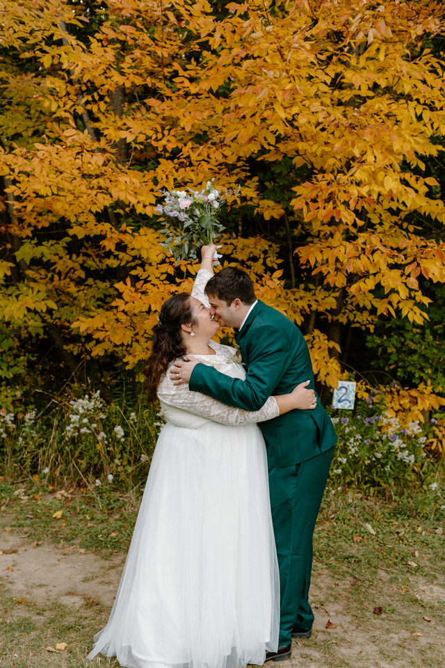summer camp themed elopement in collingwood