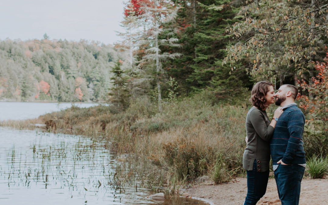 Jesse & Olivia // Algonquin Park Engagement