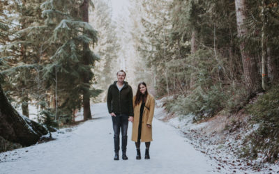 Wintery Couples Photos // Lost Lake, Whistler