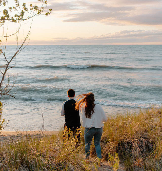 Pinery Provincial Park Engagement // Christine + Luke