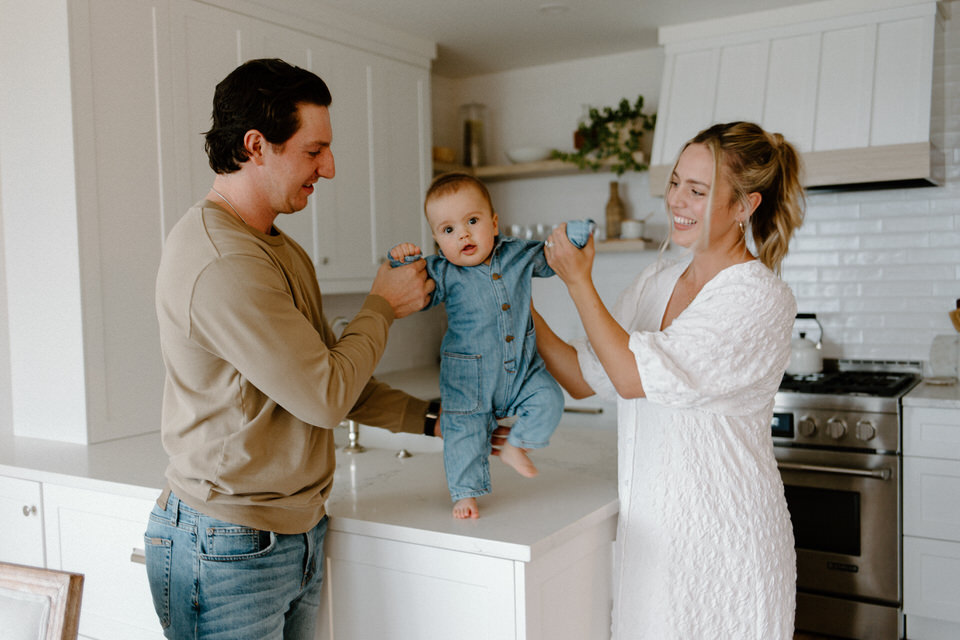 collingwood in home family session