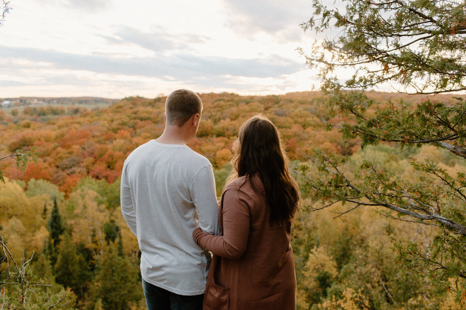 Nottawasaga Bluffs Couples Session // Micaela + Charlie