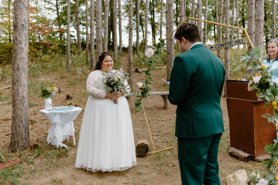 summer camp themed elopement in collingwood