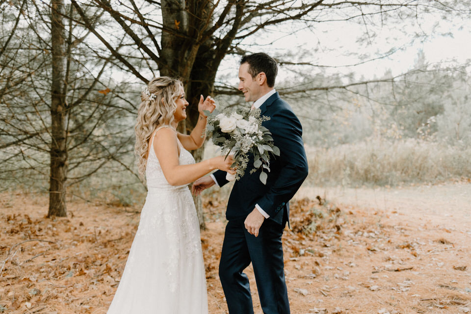 springcreek gavel farm wedding