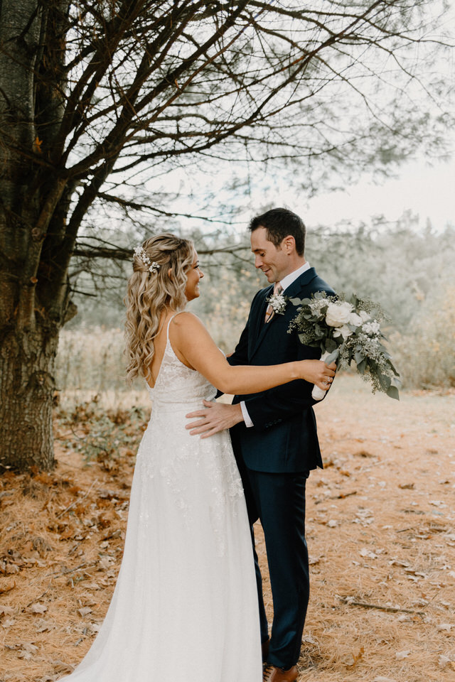 springcreek gavel farm wedding