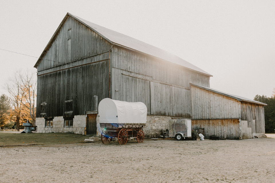 springcreek gavel farm wedding in owen sound