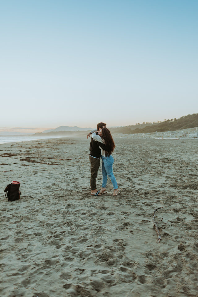 Surprise Proposal in Tofino British Columbia