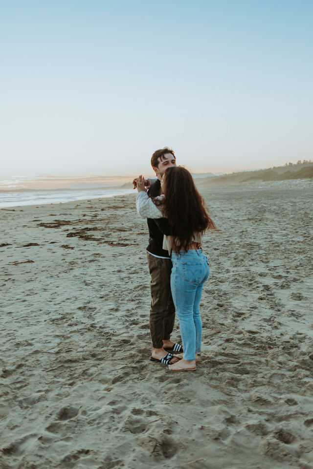 Surprise Proposal in Tofino British Columbia