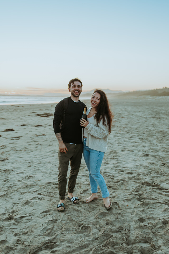 Surprise Proposal in Tofino British Columbia