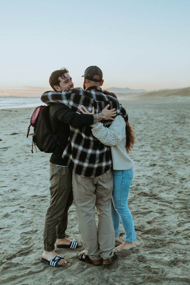 Surprise Proposal in Tofino British Columbia