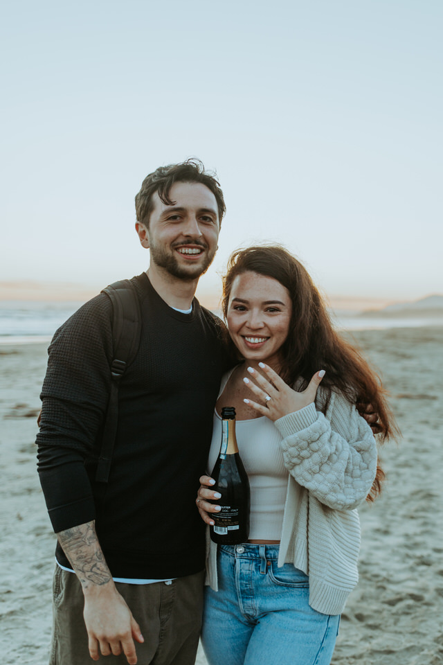 Surprise Proposal in Tofino British Columbia