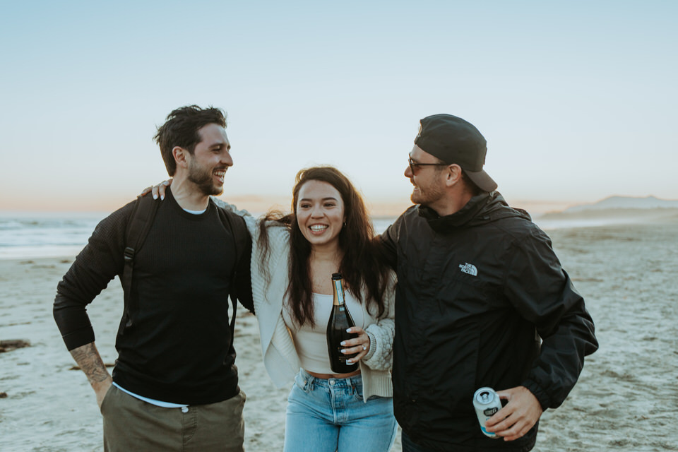 Surprise Proposal in Tofino British Columbia