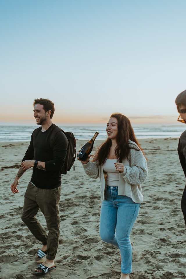 Surprise Proposal in Tofino British Columbia