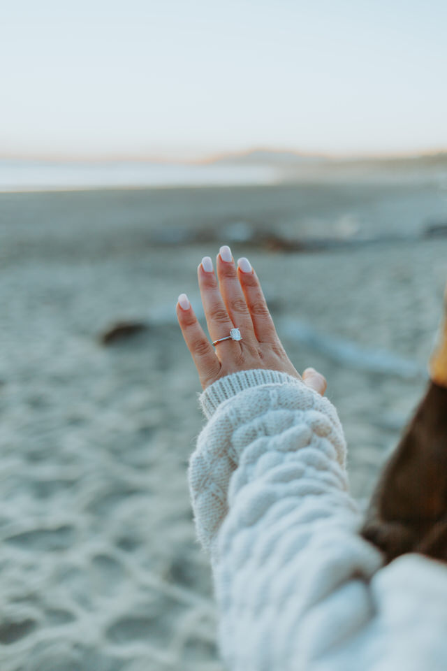 Surprise Proposal in Tofino British Columbia