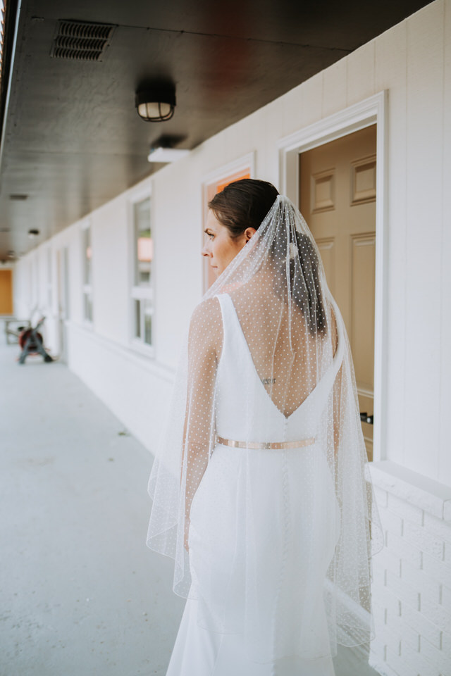 Vintage Styled Wedding at Retro 1970's Motel