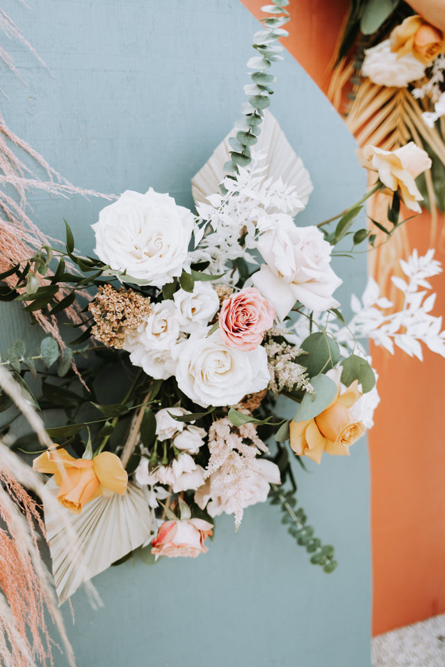 Vintage Styled Wedding at Retro 1970's Motel