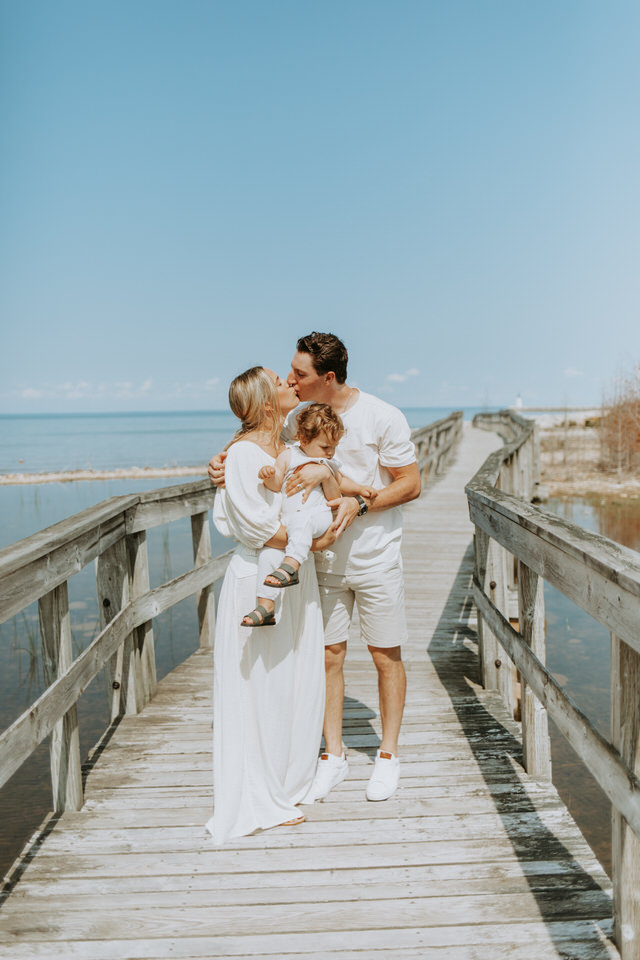 lighthouse point collingwood family photos