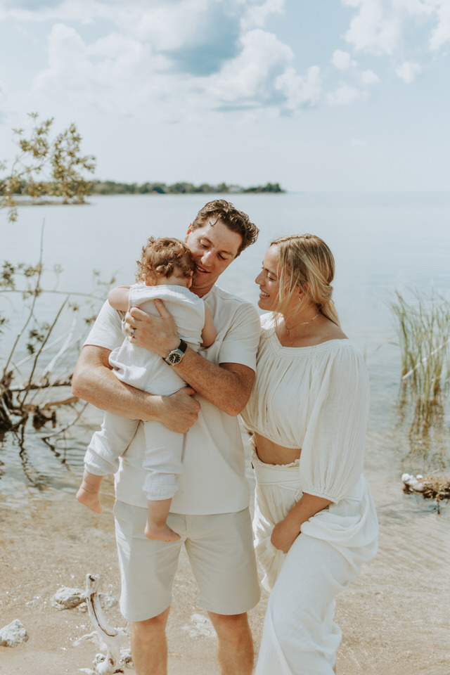 lighthouse point collingwood family photos