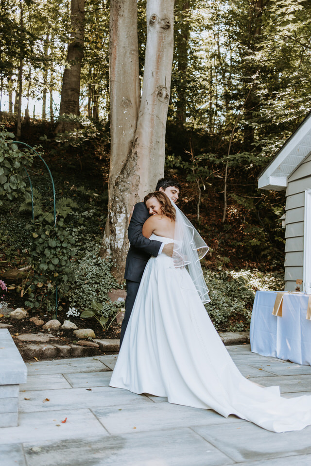 Incredible Backyard Meaford Micro Wedding - Marie Scholz Photography