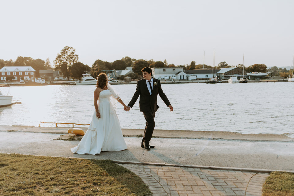 Incredible Backyard Meaford Micro Wedding - Marie Scholz Photography