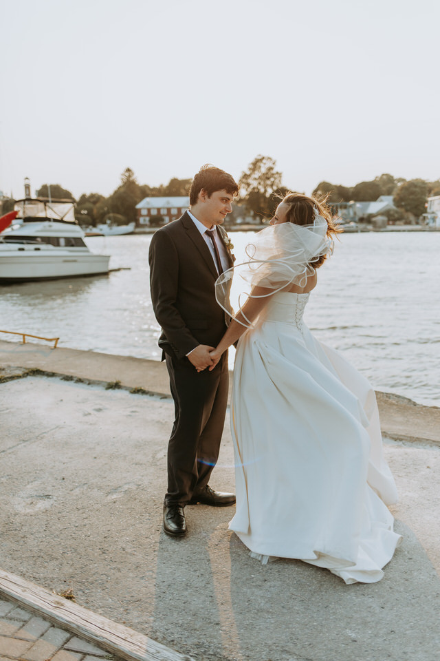 Incredible Backyard Meaford Micro Wedding - Marie Scholz Photography