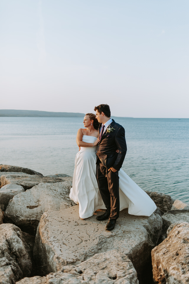 Incredible Backyard Meaford Micro Wedding - Marie Scholz Photography