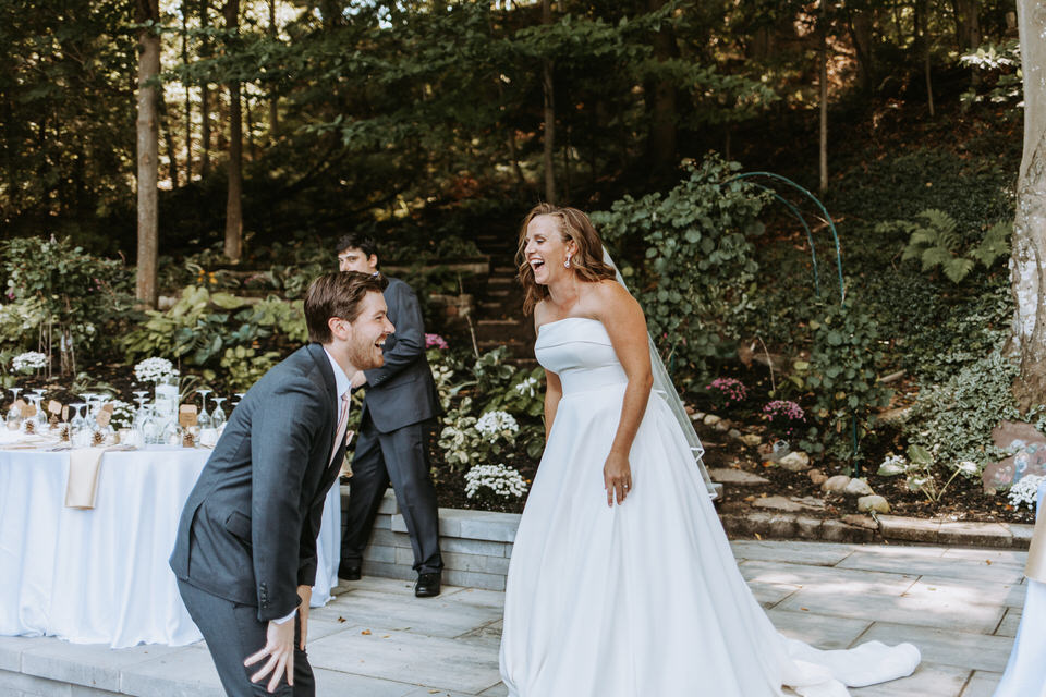 Incredible Backyard Meaford Micro Wedding - Marie Scholz Photography