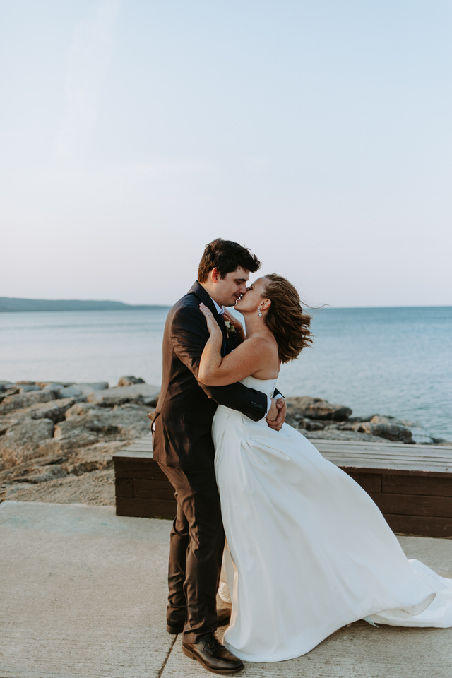 Incredible Backyard Meaford Micro Wedding - Marie Scholz Photography