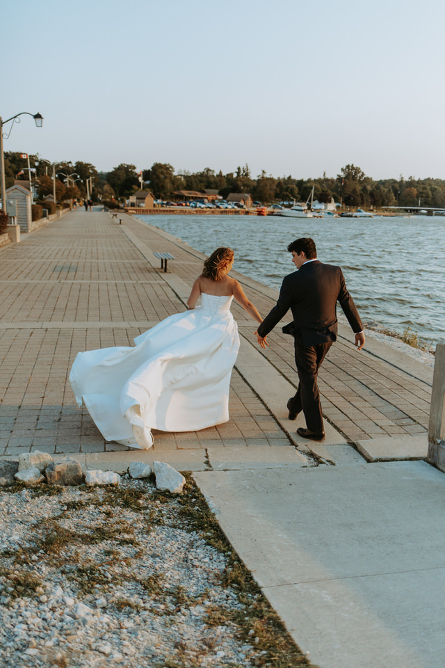 Incredible Backyard Meaford Micro Wedding - Marie Scholz Photography