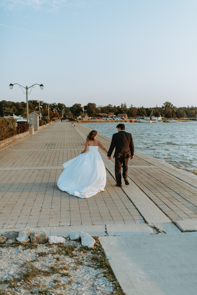 Incredible Backyard Meaford Micro Wedding - Marie Scholz Photography