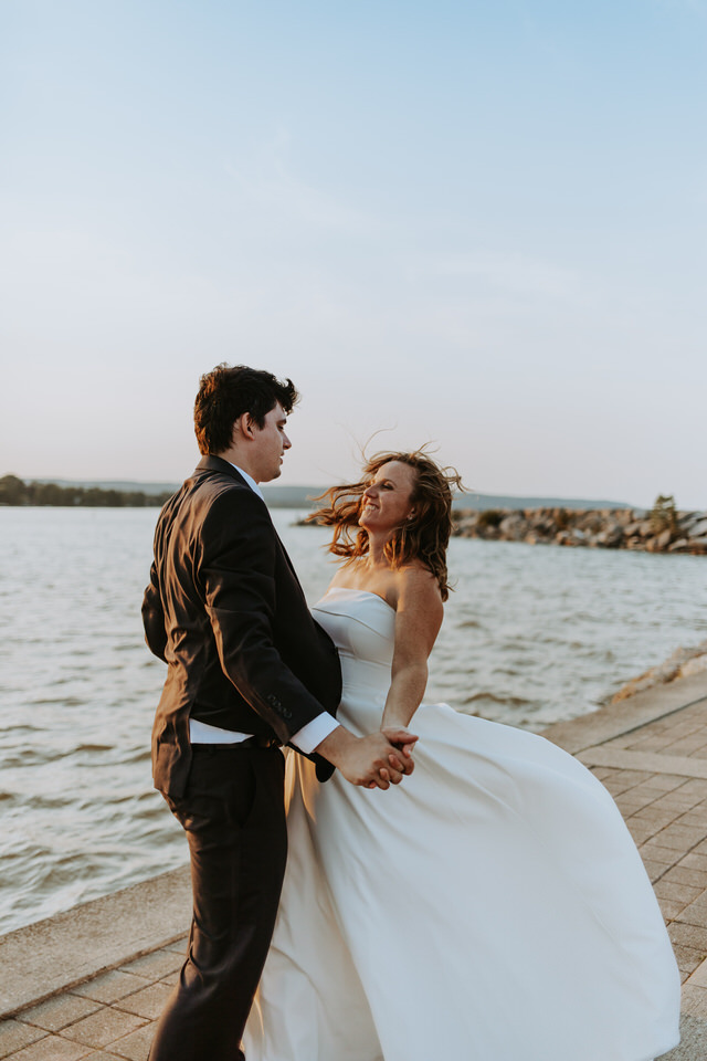 Incredible Backyard Meaford Micro Wedding - Marie Scholz Photography