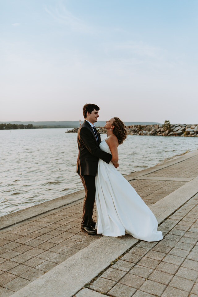 Incredible Backyard Meaford Micro Wedding - Marie Scholz Photography