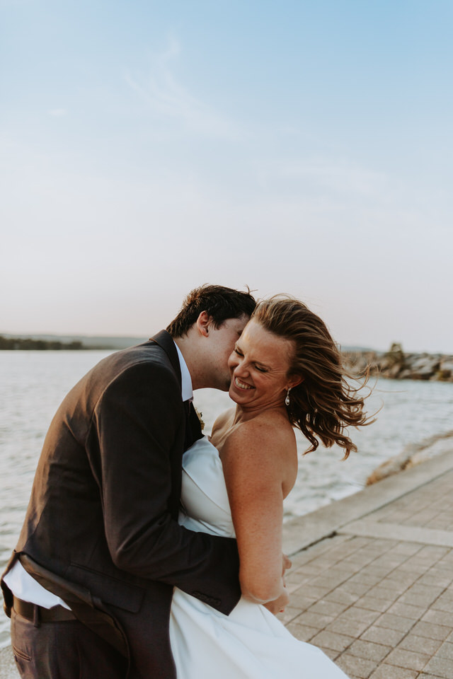 Incredible Backyard Meaford Micro Wedding - Marie Scholz Photography