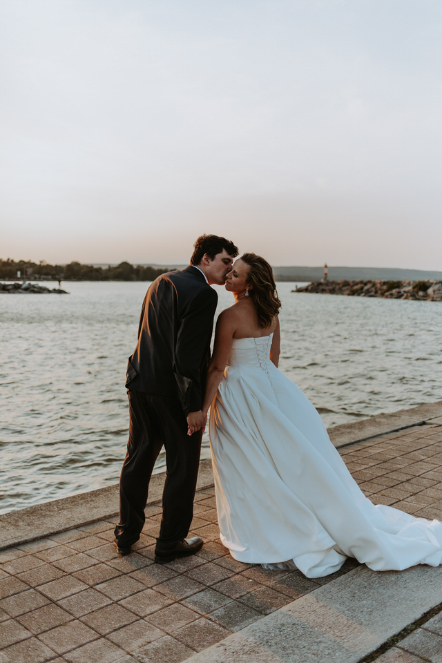 Incredible Backyard Meaford Micro Wedding - Marie Scholz Photography