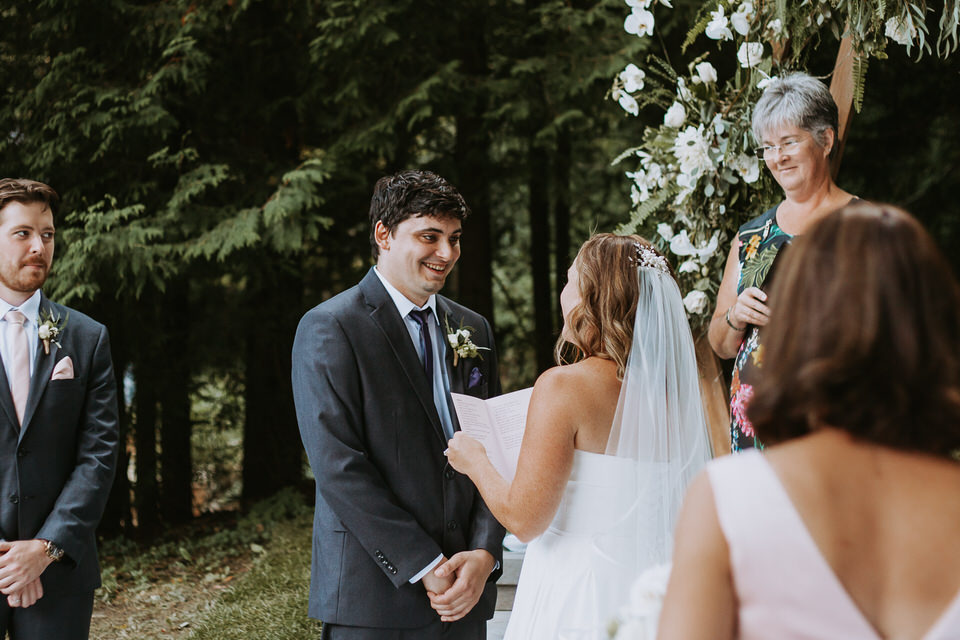 Incredible Backyard Meaford Micro Wedding - Marie Scholz Photography