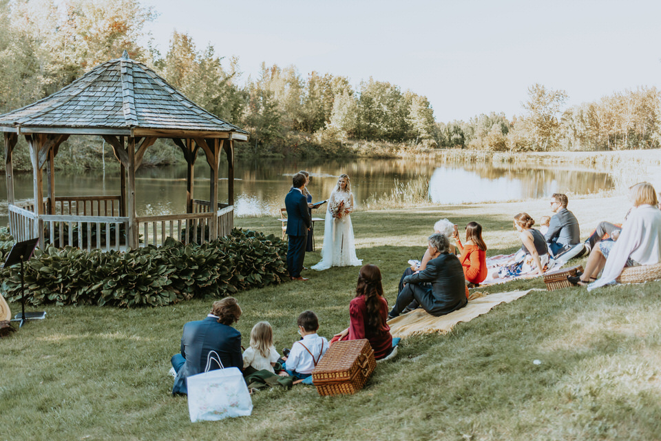 whimsical woodland wedding in south georgian bay