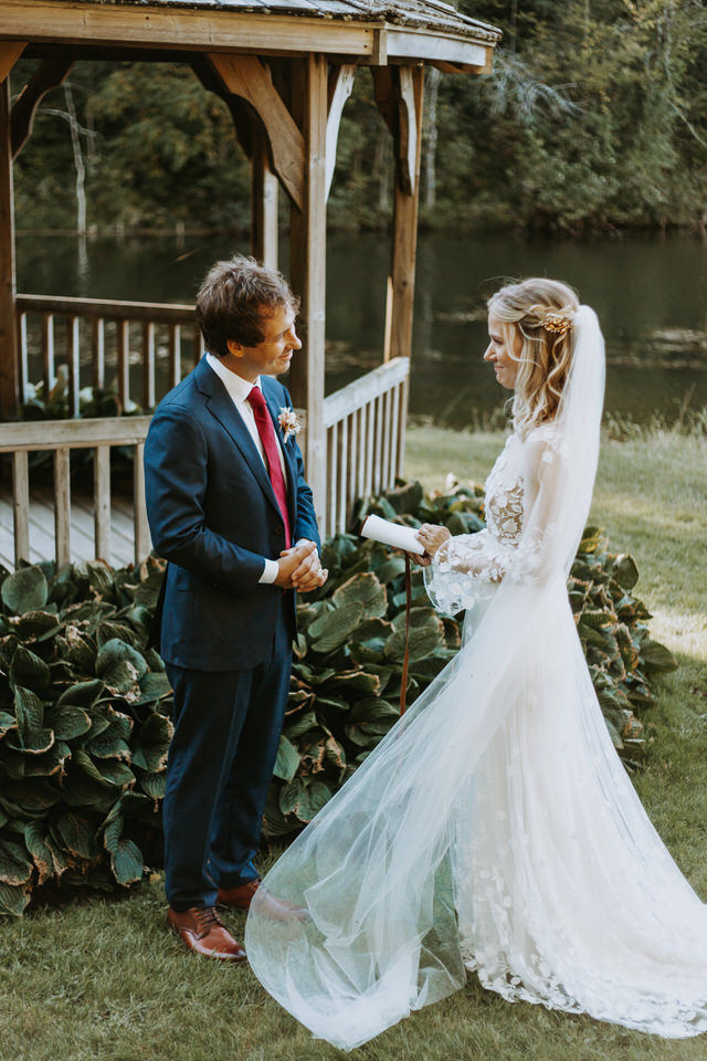 whimsical woodland wedding in south georgian bay