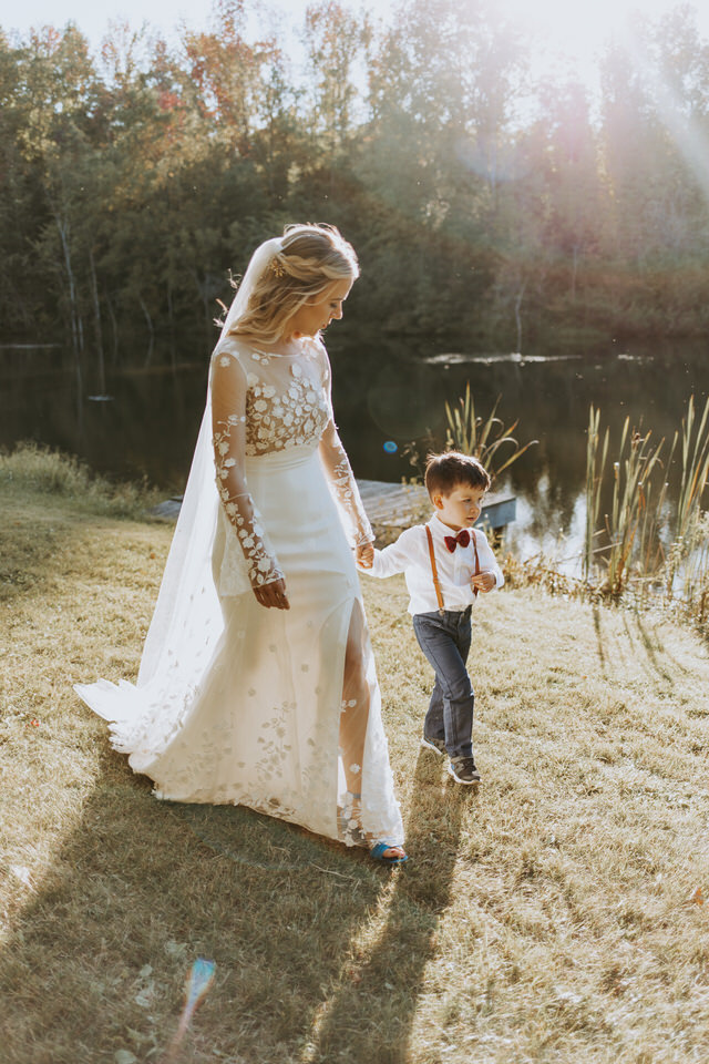 whimsical woodland wedding in south georgian bay