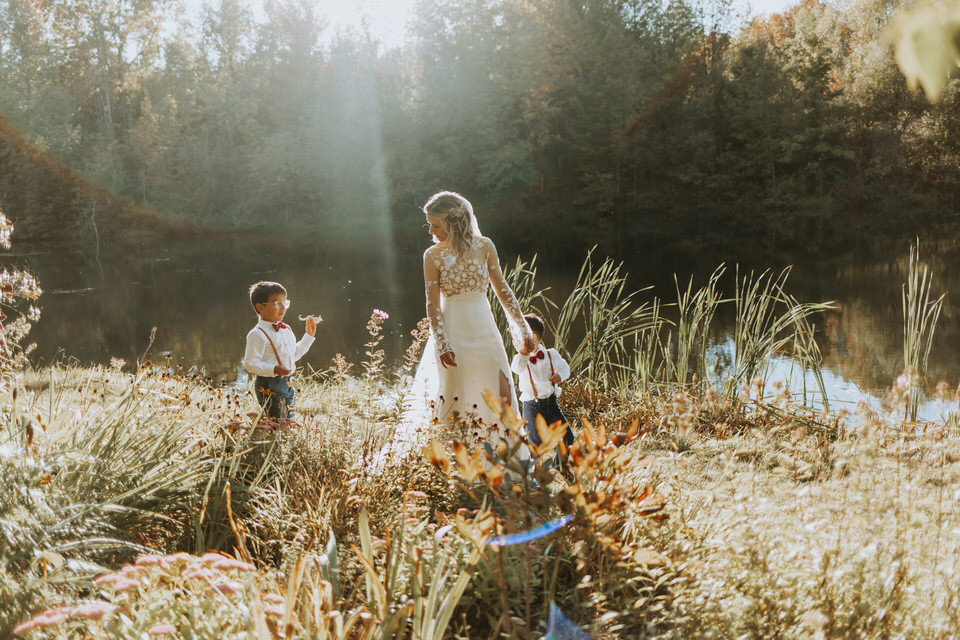 whimsical woodland wedding in south georgian bay