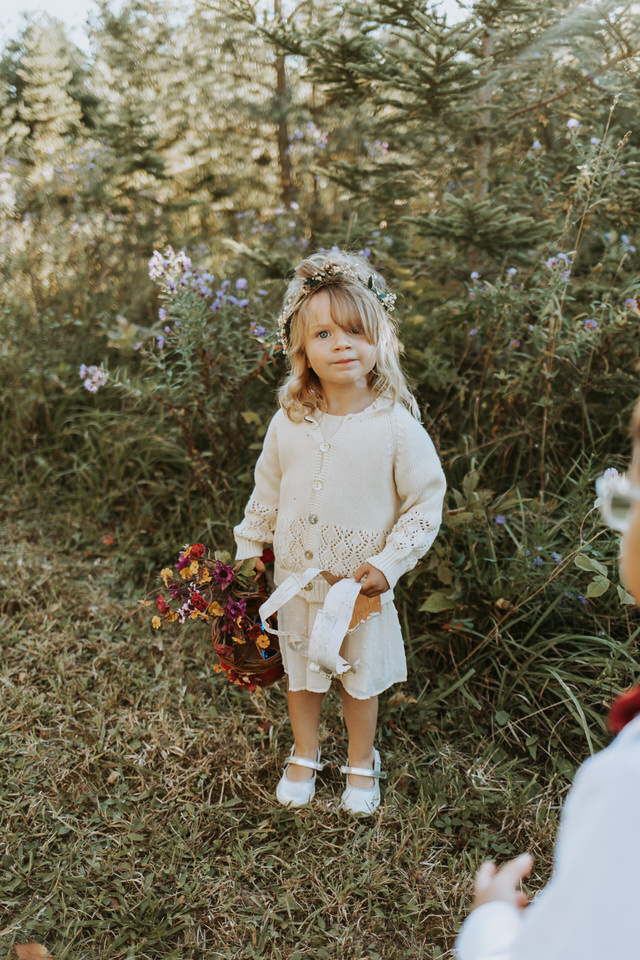 whimsical woodland wedding in south georgian bay