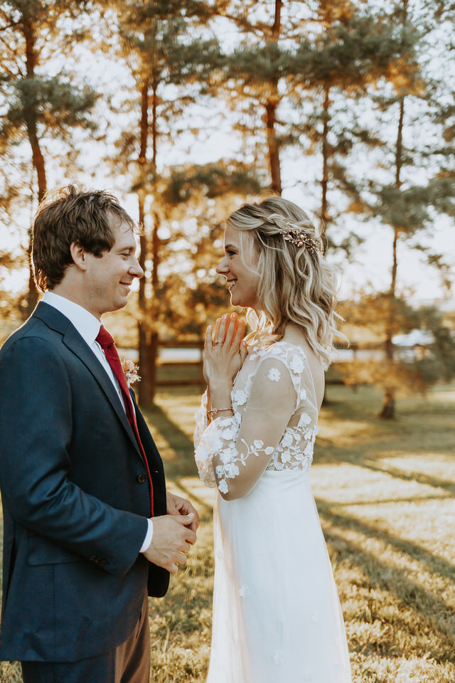 whimsical woodland wedding in south georgian bay