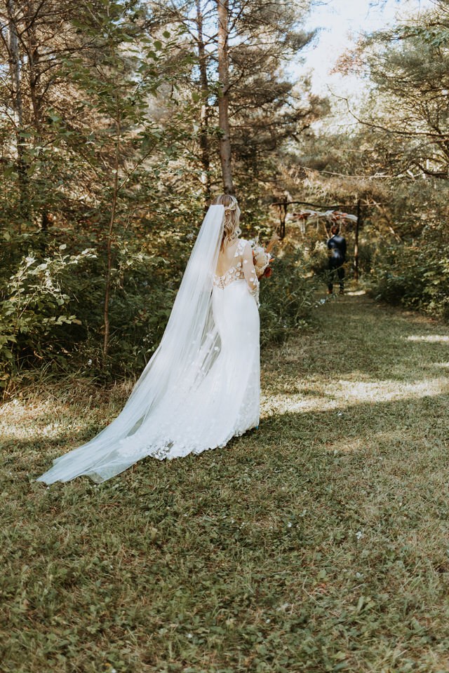 whimsical woodland wedding in south georgian bay