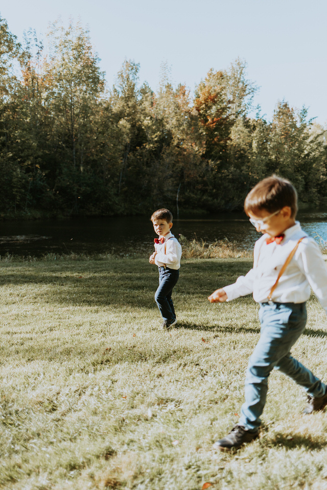 whimsical woodland wedding in south georgian bay