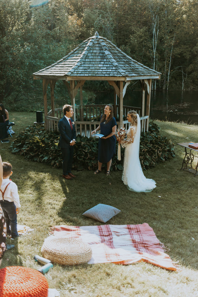 whimsical woodland wedding in south georgian bay