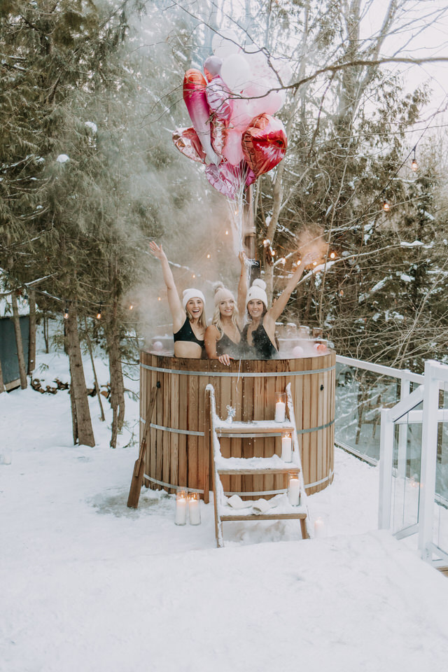 Back to the Cabin Galentines Styled Shoot