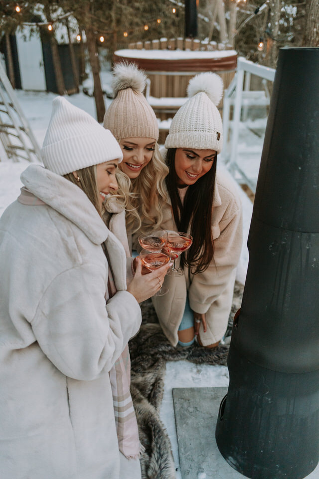 Back to the Cabin Galentines Styled Shoot