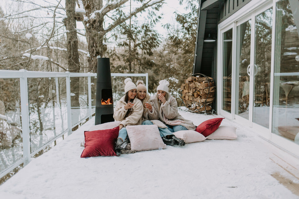 Back To The Cabin Galentines Styled Shoot