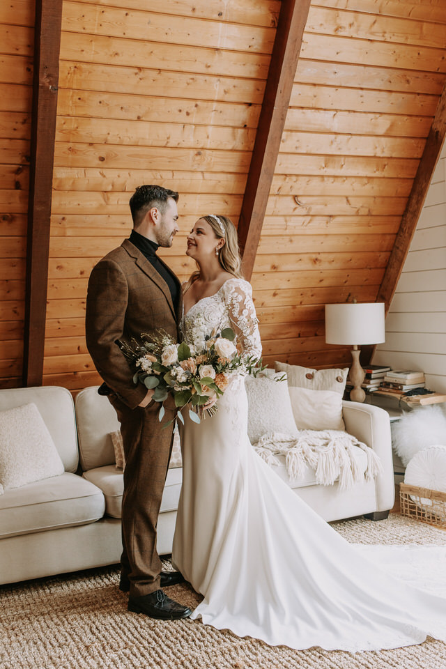 Ontario A-Frame Elopement Marie Scholz Photography