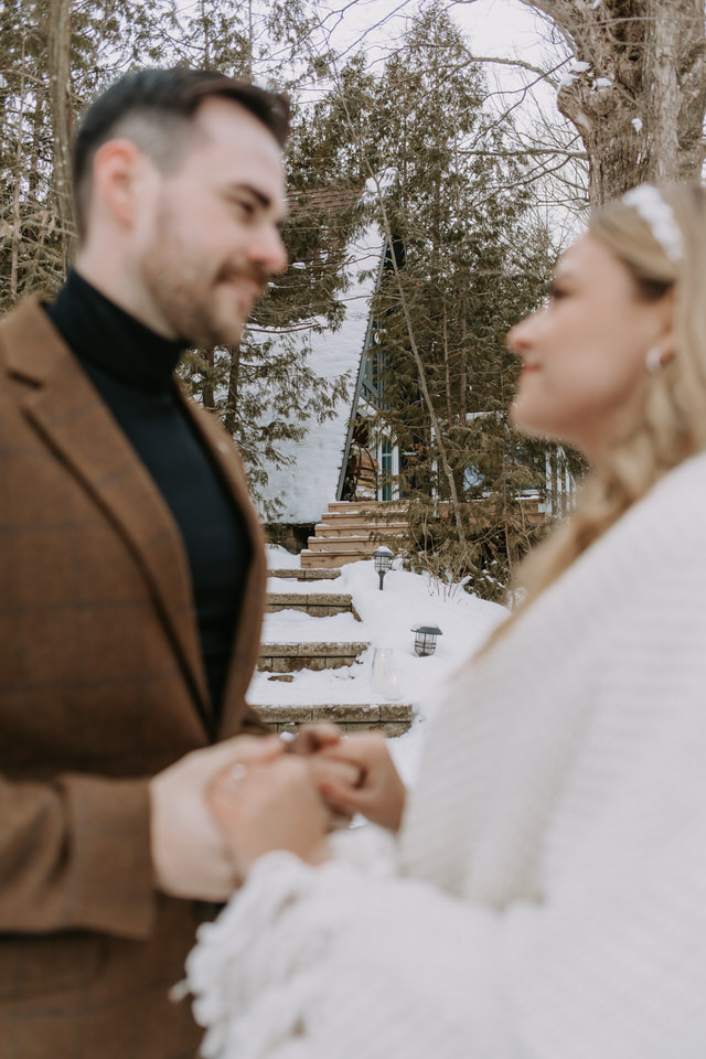 Ontario A-Frame Elopement Marie Scholz Photography