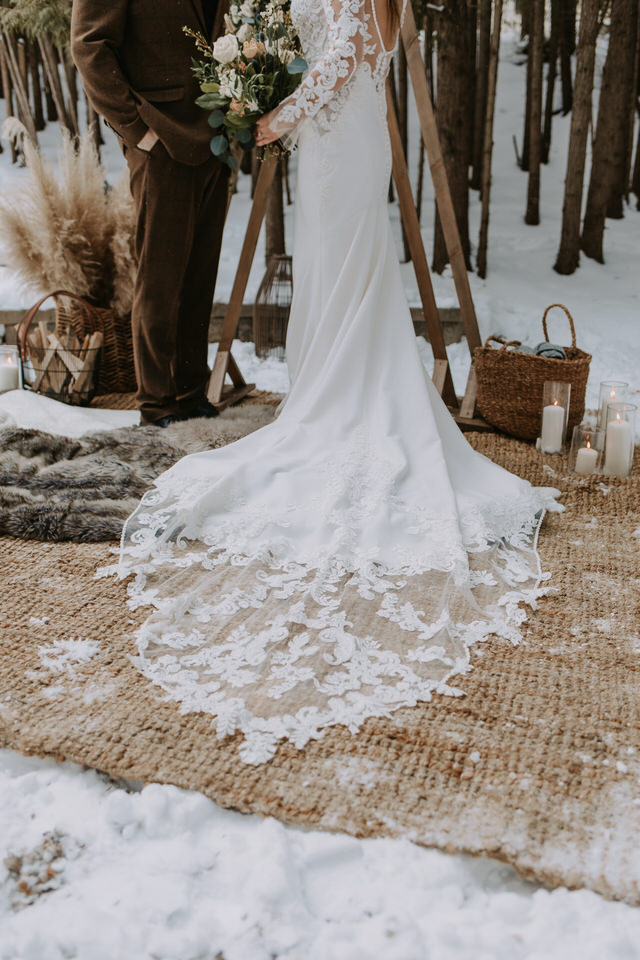 Ontario A-Frame Elopement Marie Scholz Photography